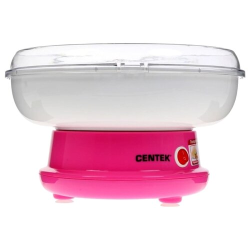 Аппарат для сахарной ваты CENTEK CT-1445 розовый/белый