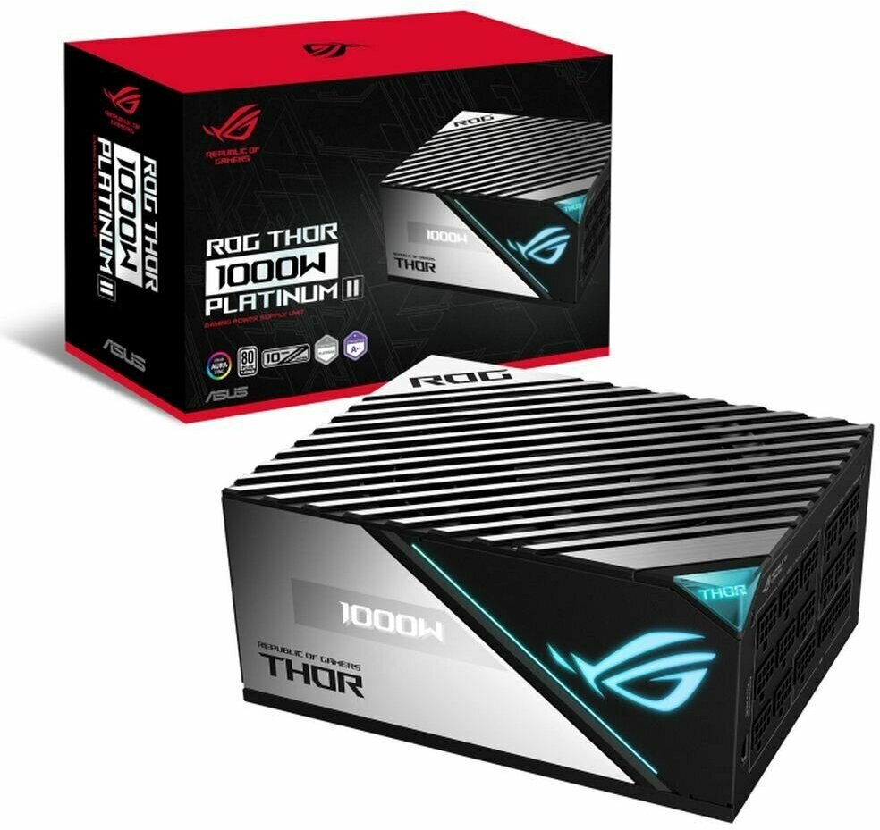 Блок питания ASUS ROG-THOR-1000P2-GAMING /PSU, CE+UK /PSU, CE+UK