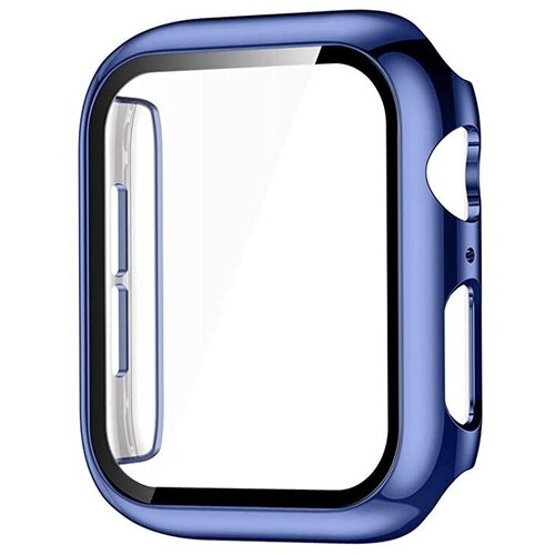 Защитное стекло с бампером ANANK Screen Guard for Apple Watch 38mm (Blue)