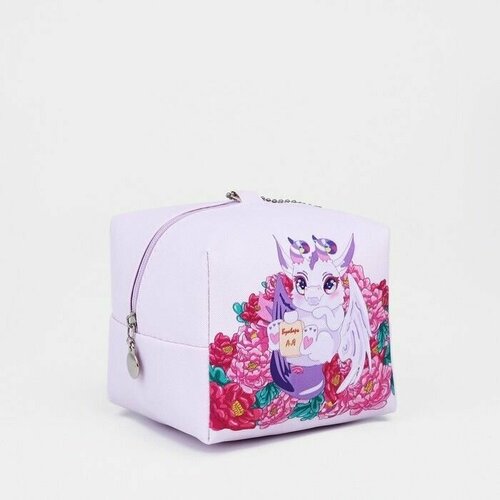 фото Косметичка 10х10, , сиреневый нет бренда