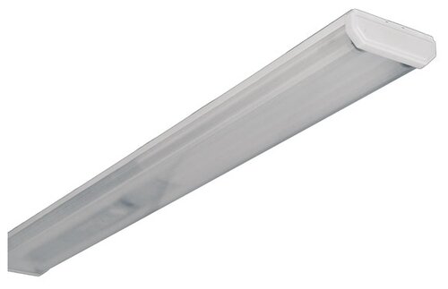 Настенно-потолочный светильник Ксенон ЛПО01-2х36-002 Кристалл, G13, 72 Вт, кол-во ламп: 2 шт., 4000 К, цвет арматуры: белый, цвет плафона: бесцветный