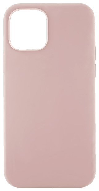 Чехол uBear для iPhone 12 Mini, Touch Case (Liquid Silicone), розовый