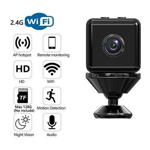 Rapture W10 мини камера ночного видения влагозащита FHD 1080P Ночной режим наблюдение за домом ИК дистанционная микро видео мини видеокамера 470000₽