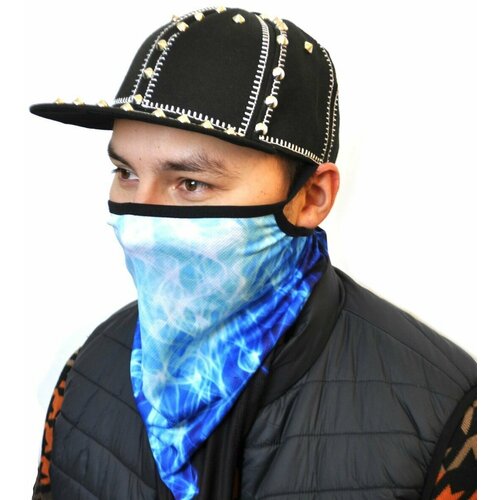 фото Бандана rextex, размер универсальный, синий