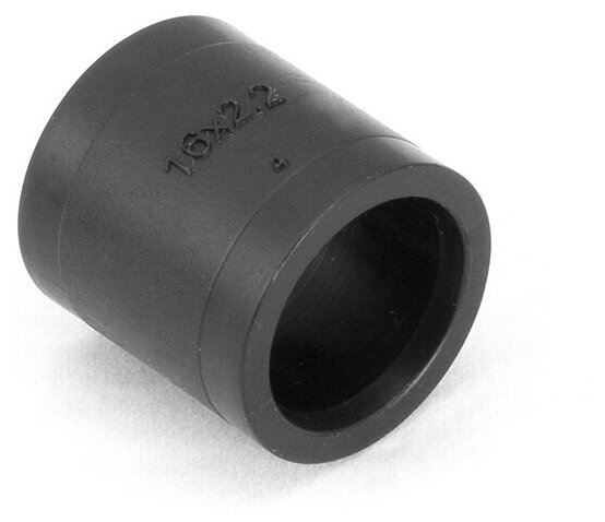 Напрессовочная гильза PVDF 32х4.4 для PE-X труб 250/240/10 цвет черный