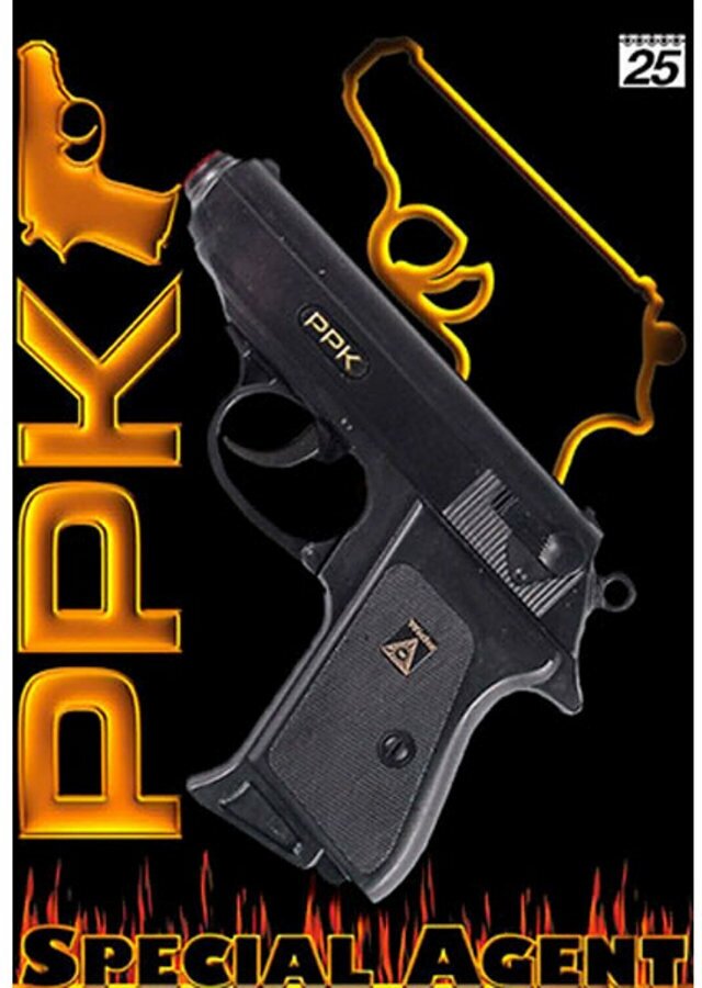 Пистолет SOHNI-WICKE Special Agent PPK 25-зарядные Gun, 158 mm 0482F