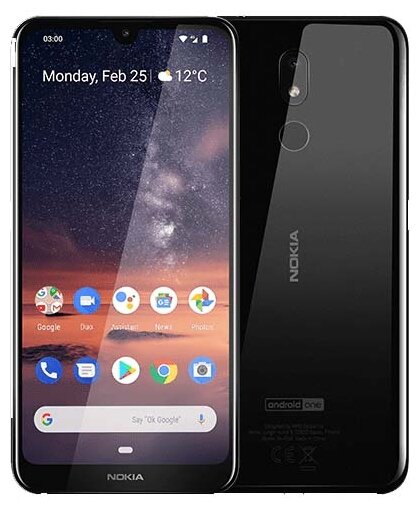 Смартфон Nokia 3.2 2/16 ГБ, 2 SIM, черный