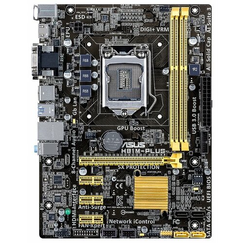 Материнская плата ASUS H81M-PLUS 4800₽