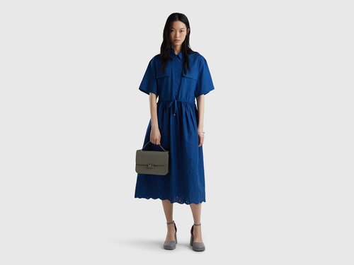 Платье UNITED COLORS OF BENETTON, размер S, синий