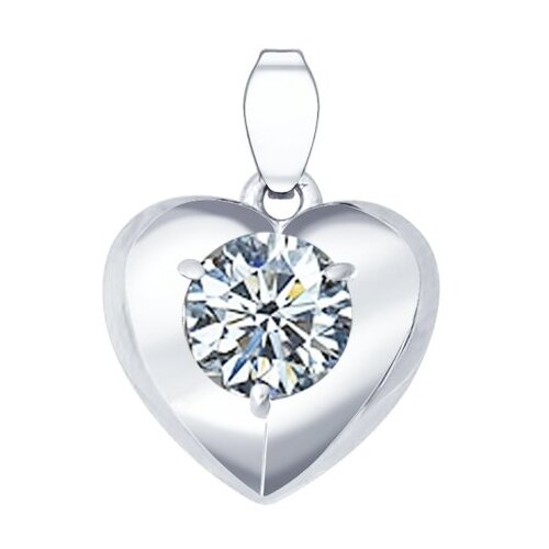 фото Sokolov подвеска из серебра с фианитом 94031121