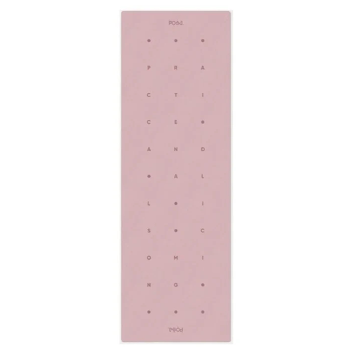 фото Коврик (дхшхт) 183х61х0.6 см posa align с разметкой pink mantra узор