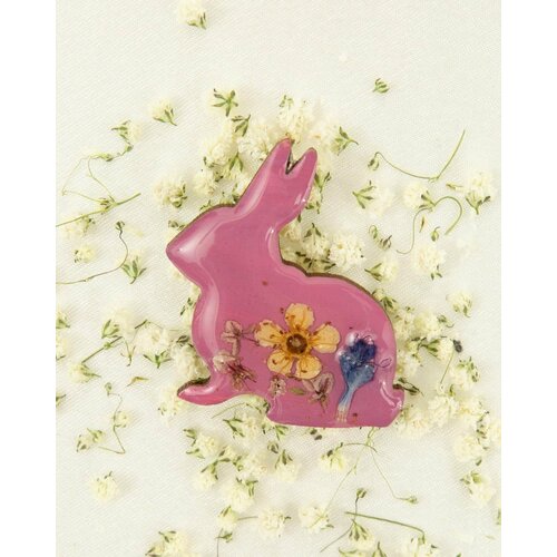 Брошь Inspiria, фиолетовый