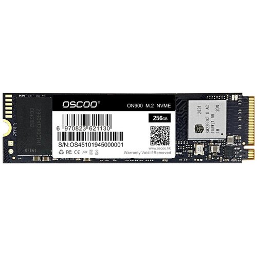 SSD накопитель Oscoo ON900 M2 2280 Pci-e 256GB 6970823621130 326700₽