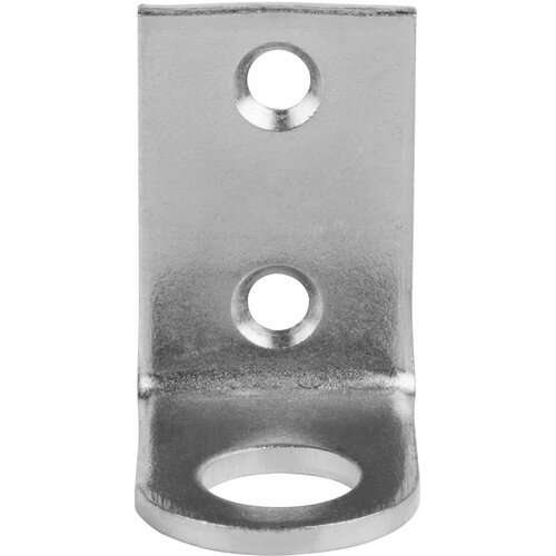 Проушина дверная оцинкованная гнутая Четыре сезона накладка петля для навесного замка 18х50 145₽