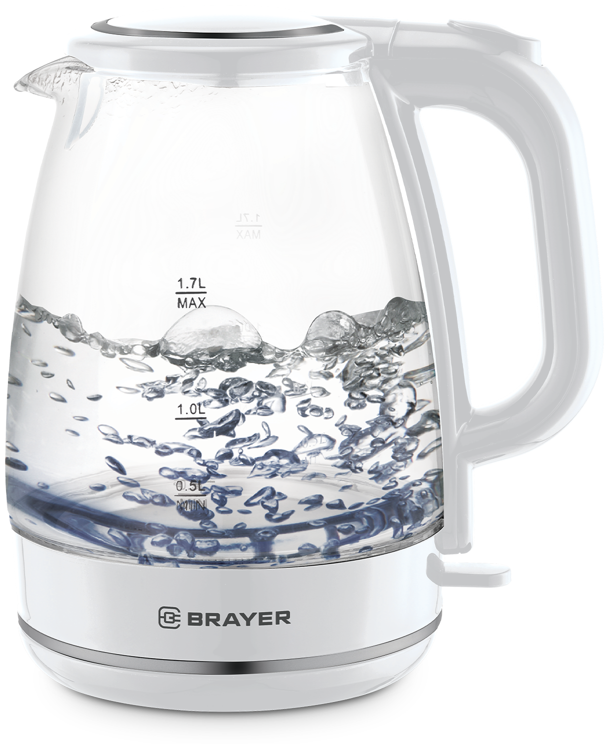 Чайник BRAYER BR1030-WH белый