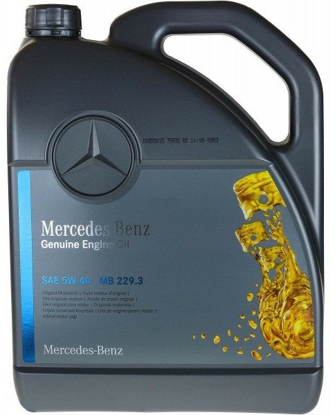 Mercedes MB 229.3 5W-40 A000989770213BHFR 5л