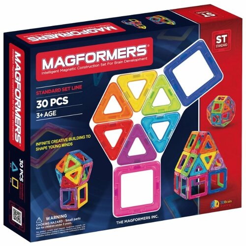 Конструктор MAGFORMERS Standart 701005 (63076), 30 дет.