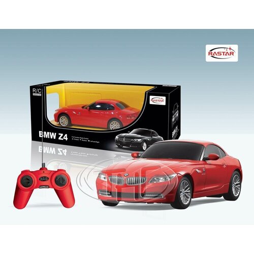 Машина р/у 1:24 BMW Z4 цвет черный, 2,4G, 18.0х8.5х5.5 см машинка rastar bmw z4 41400 1 43 10 9 см красный