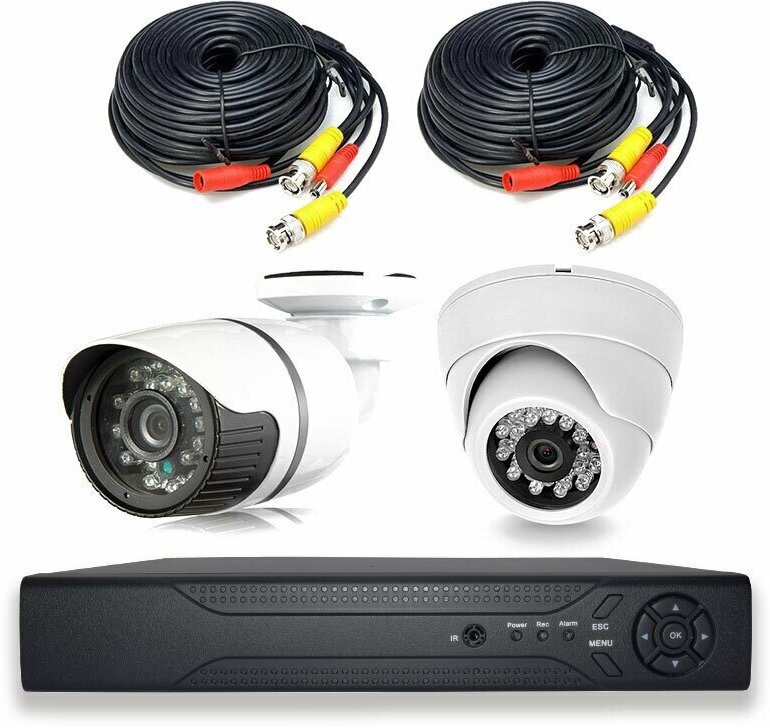 Комплект видеонаблюдения PS-Link KIT-B202HD