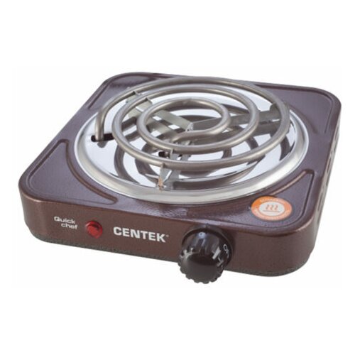 Плитка электрическая 1КОНФ настольная 1000ВТ ТЭН диам 140ММ CENTEK 203200₽