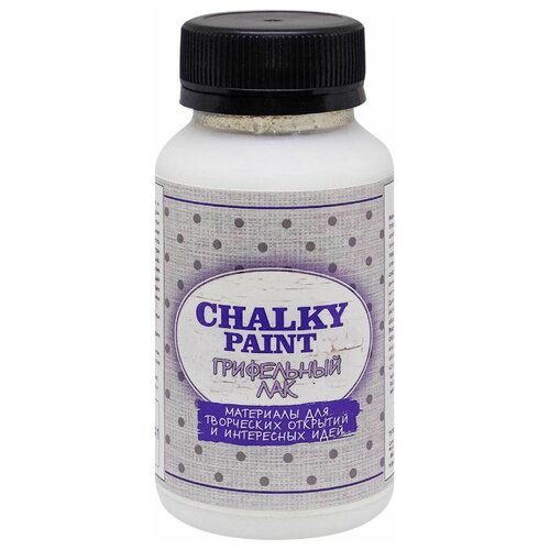 фото Лак грифельный, прозрачный, 150 г chalky paint