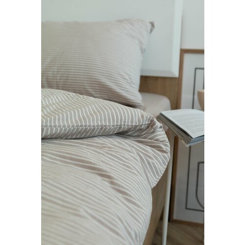 Постельное белье 2-спальное из премиальной ткани Вареный хлопок с пододеяльником 200 х 200 см