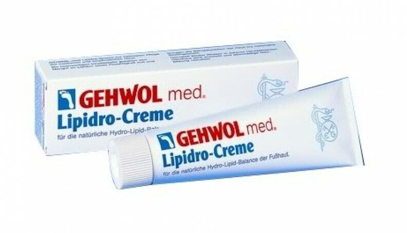 Gehwol Крем Гидро-баланс для ног med Lipidro Cream 75 мл 1 шт