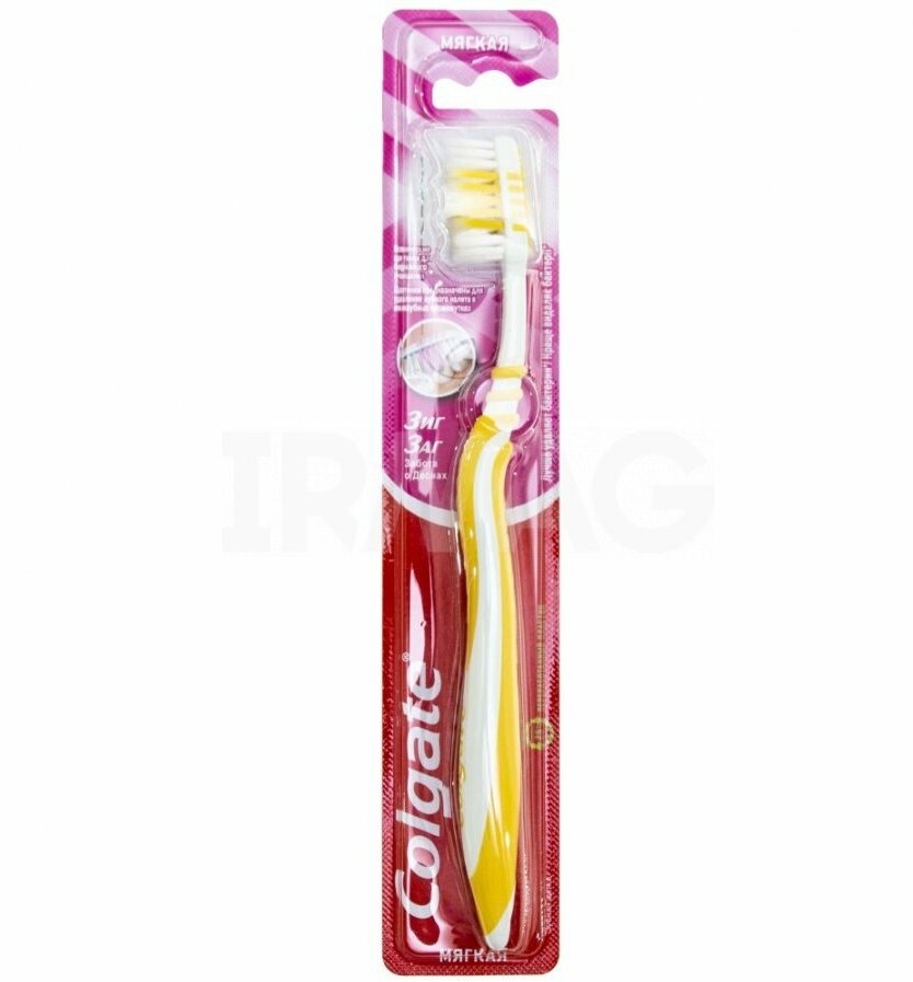 COLGATE Zig Zag 1шт Забота о деснах, мягкая