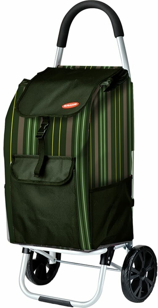 Тележка с сумкой "Dark green", 35 кг арт.104597 - фотография № 2