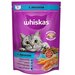 Сухой корм Whiskas Вкусные подушечки с нежным паштетом Аппетитный обед с лососем для взрослых кошек 350 г