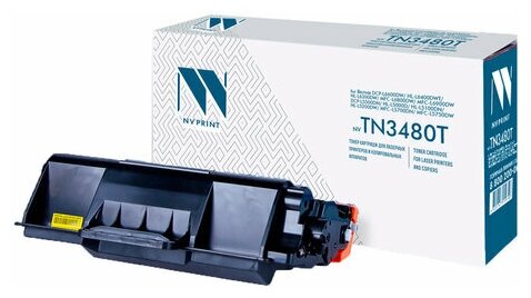 Картридж лазерный NV PRINT (NV-TN3480) для BROTHER HL-L5000D/L5100DN/L5200DW, ресурс 8000 страниц