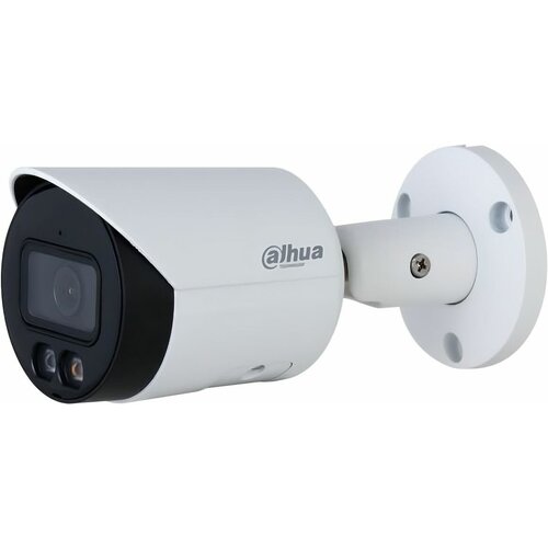 Камера видеонаблюдения IP Dahua DH-IPC-HFW2449S-S-IL-0280B 2.8-2.8мм цв. корп: белый (DH-IPC-HFW2449SP-S-IL-0280B)