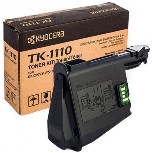 Картридж KYOCERA TK-1110 (1T02M50NXV) тонер для kyocera fs 1060dn 1025mfp 1125mfp fs 1040 1020mfp 1120mfp tk 1120 tk 1110 фл 95 2 5k gold atm