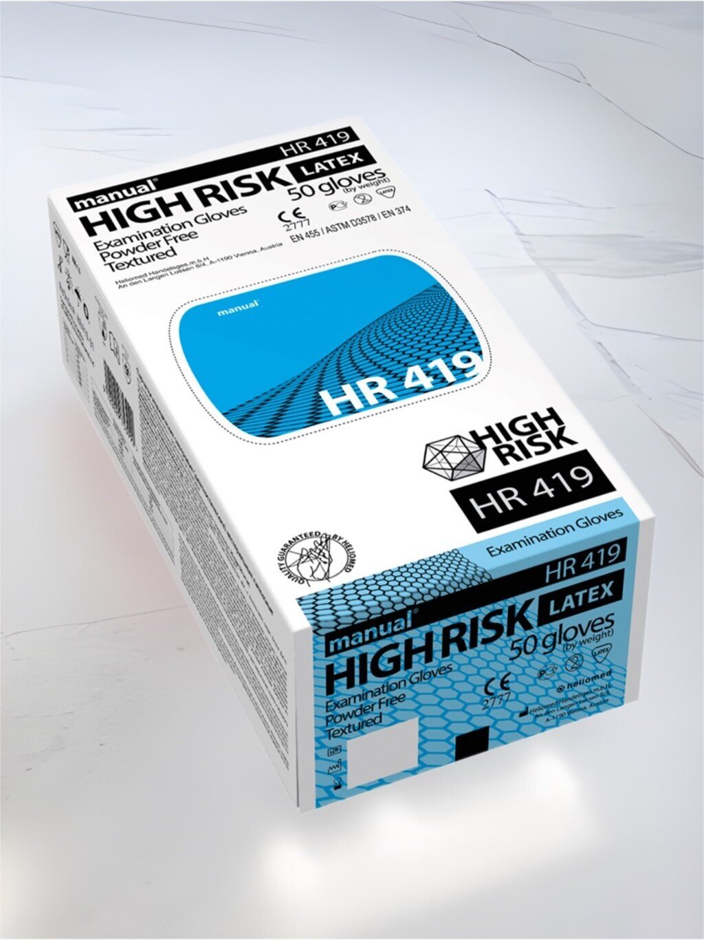 Перчатки High Risk латекс M (упак.:50шт) (115611) Noname - фото №16