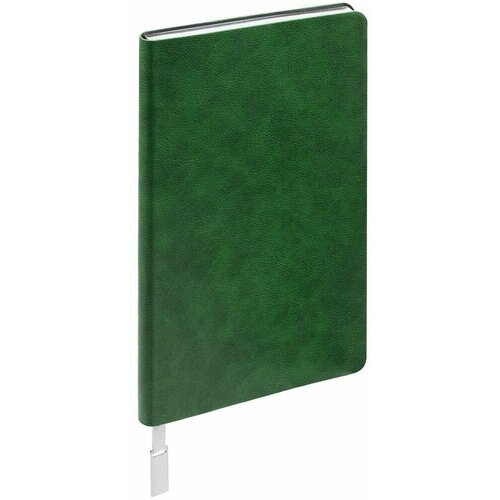 брелок с шильдом серебристый Ежедневник Petrus, недатированный, зеленый
