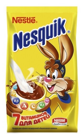 Nesquik Какао-напиток быстрорастворимый, 1 кг — фото 1