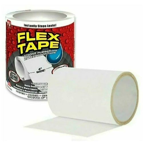Сверхсильная клейкая лента FLEX TAPE 10см белая