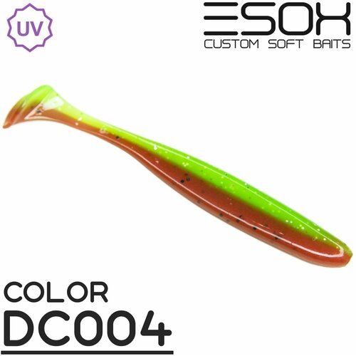 Мягкая приманка для рыбалки ESOX Sheasy 4.4" (112мм) 4 шт.