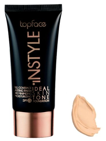 Topface Тональный крем Ideal Skin, SPF 15, 30 мл, оттенок: №06