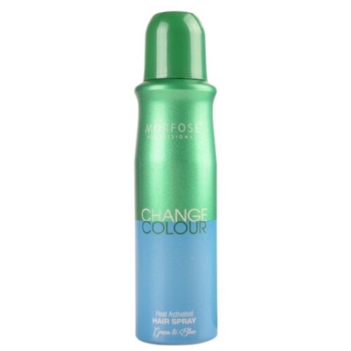 фото Спрей Morfose Change Colour для волос (хамелеон), Зелёно-Голубой, 150 мл