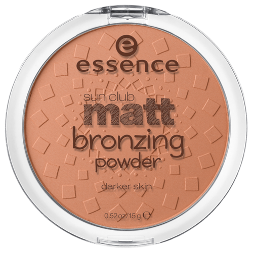 Essence Бронзирующая пудра Sun Club Matt Bronzing Powder, 02 sunny