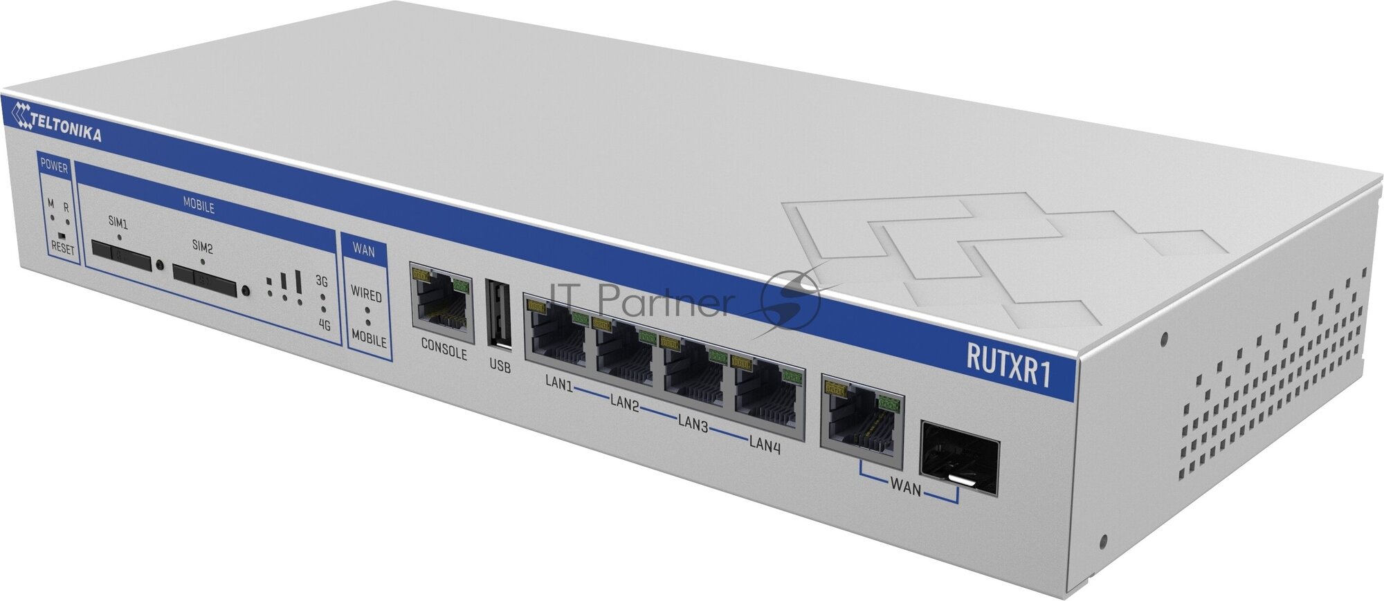 RUTXR1 (RUTXR10000) ПРОМЫШЛЕННЫЙ SFP/LTE МАРШРУТИЗАТОР ДЛЯ КРЕПЛЕНИЯ В СТОЙКУ (312613) Teltonika - фото №5