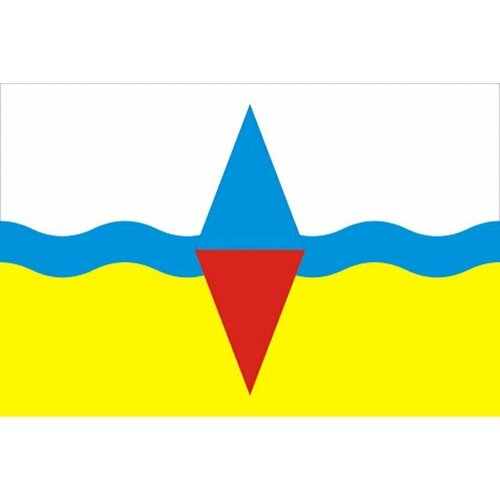 Флаг Юго-Северного сельского поселения. Размер 135x90 см.