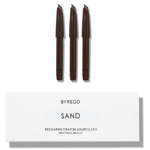 Byredo Набор карандашей для бровей 3 Refills Set All-in-one Sand 01