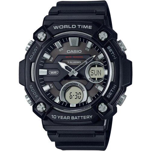 Наручные часы CASIO Наручные часы Casio AEQ-120W-1A, черный