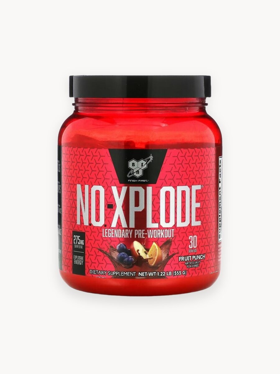Предтренировочный комплекс BSN N.O. - Xplode 3.3 1110 гр Фруктовый пунш