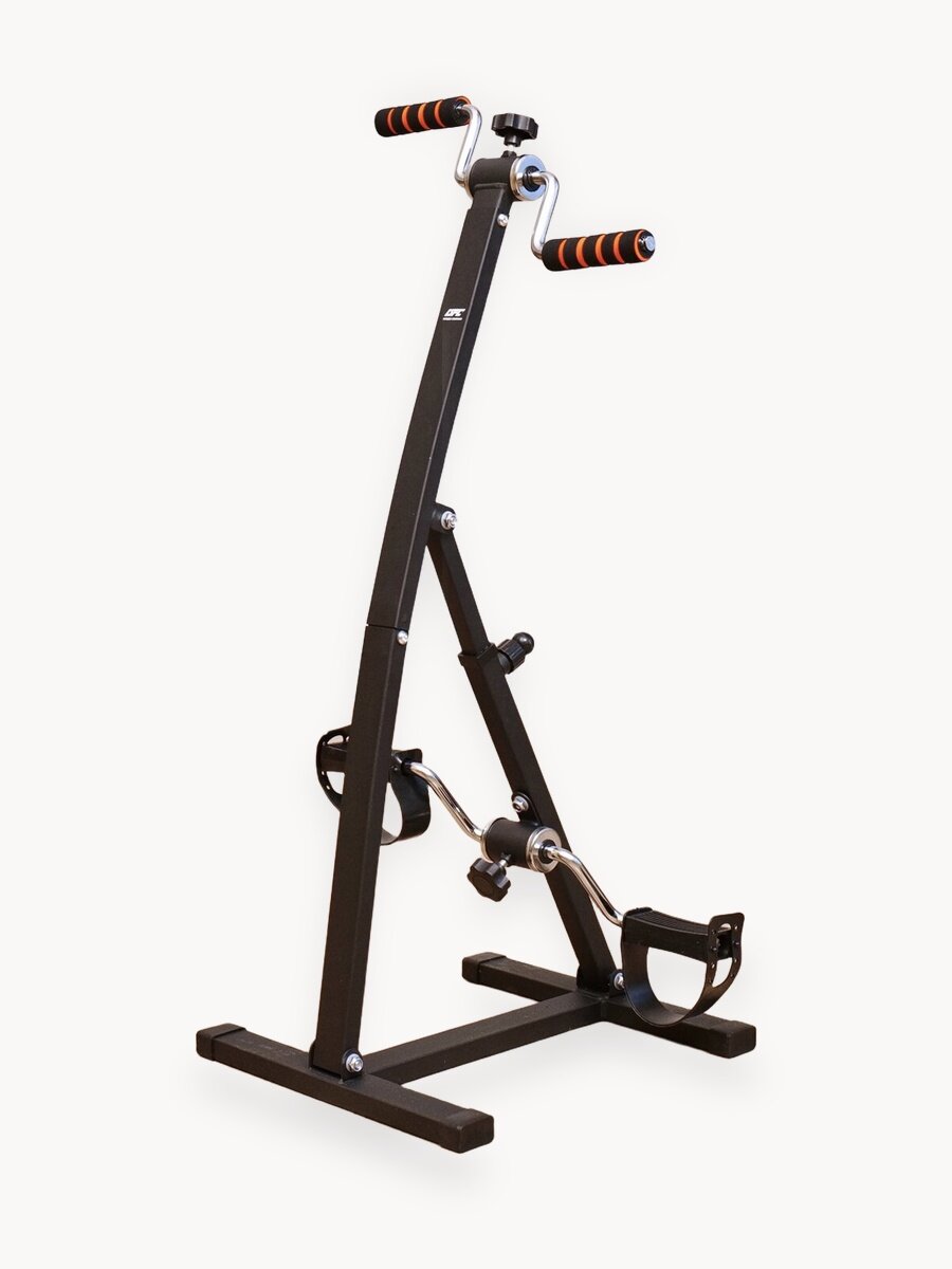 Велотренажер DFC B6010, двойной, для рук, для ног, черный, до 100 кг