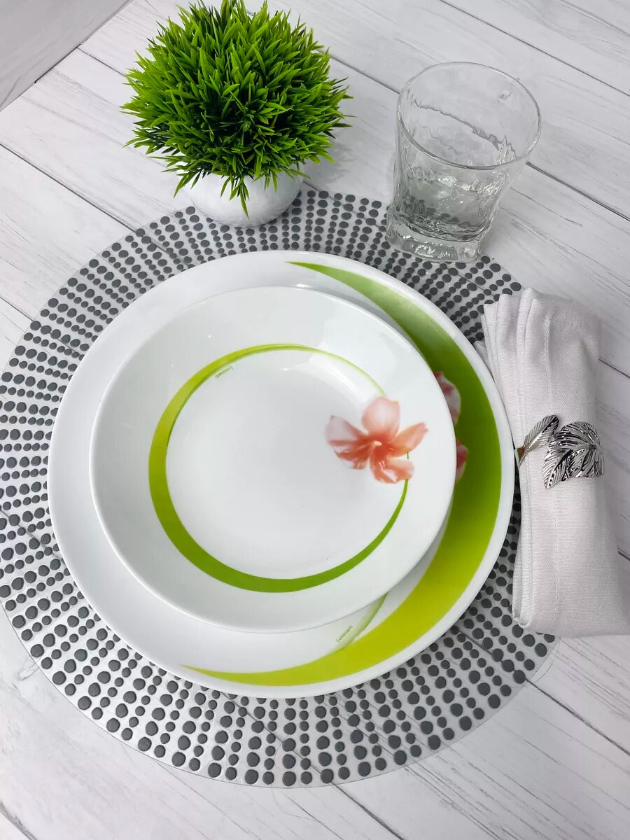 Столовый сервиз Luminarc на 6 персон, 46 предметов SWEET IMPRESSION — фото 1