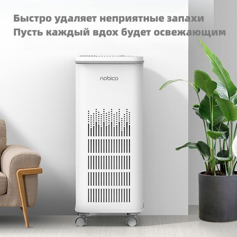 Изображение Воздухоочиститель для дома nobico KJ360 (В дополнение к плавающим аллергенам шерсти для кошек и собак, в дополнение к запаху, очиститель воздуха)