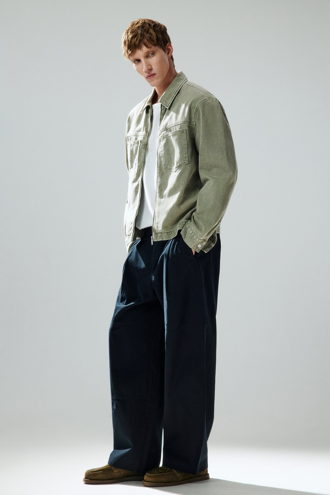 Брюки багги Befree Man Casual, размер L/176, черный